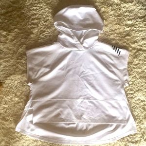 New Balance hooded short sleeve top